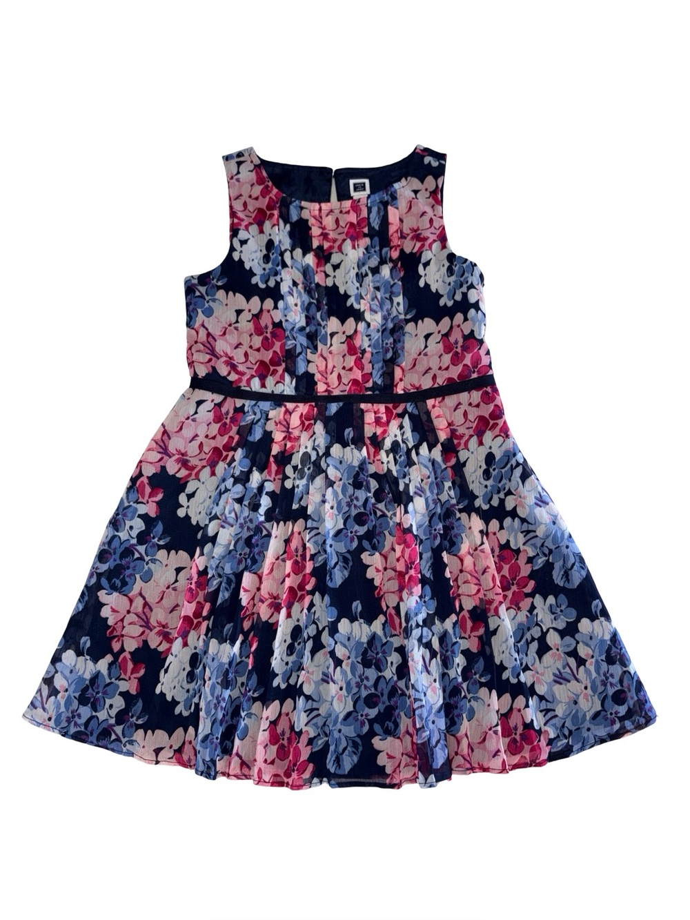 Janie and Jack Parkside Social Hydrangea Chiffon Dress – Girls Size 4